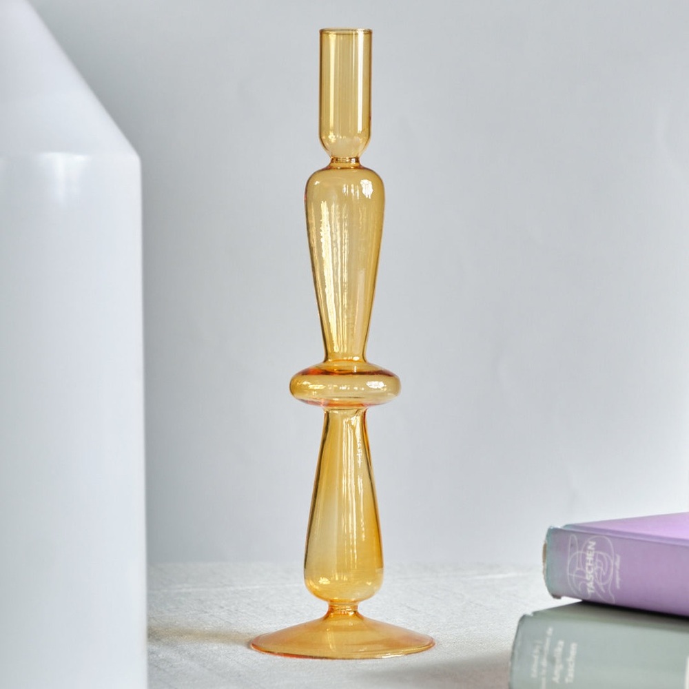 Lumiere Glass Candle Holder